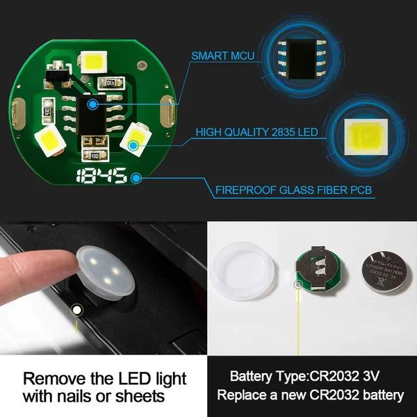 OFERTA CALIENTE🔥 Bote de basura inteligente de cuero para coche, impermeable y con LED