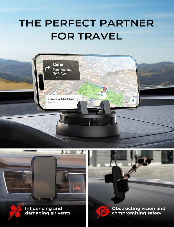 OFERTA CALIENTE 45%🔥WVHolder® NUEVO Soporte de Teléfono para Auto Giratorio 360°