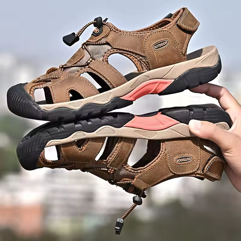 Early Summer Sale 50% Off💝 Plus Size Summer Casual Outdoor Orthopedic Slip-on Shoes, Summer Hiking Sandals
