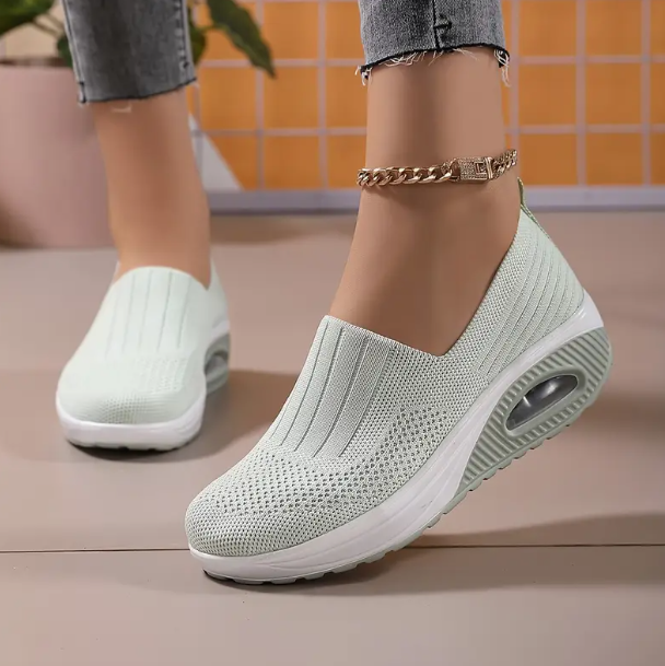 🌸 Rebajas de preprimavera 49% de descuento ❤️ Zapatos ortopédicos sin cordones para mujer, zapatos elásticos para caminar