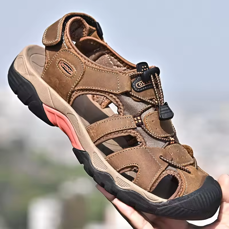 Early Summer Sale 50% Off💝 Plus Size Summer Casual Outdoor Orthopedic Slip-on Shoes, Summer Hiking Sandals