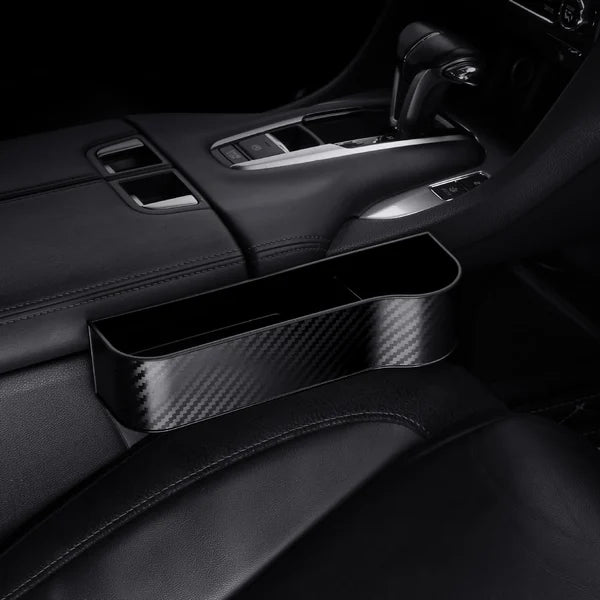 Organizador multifuncional de cuero para asiento de coche, ¡45% de descuento!