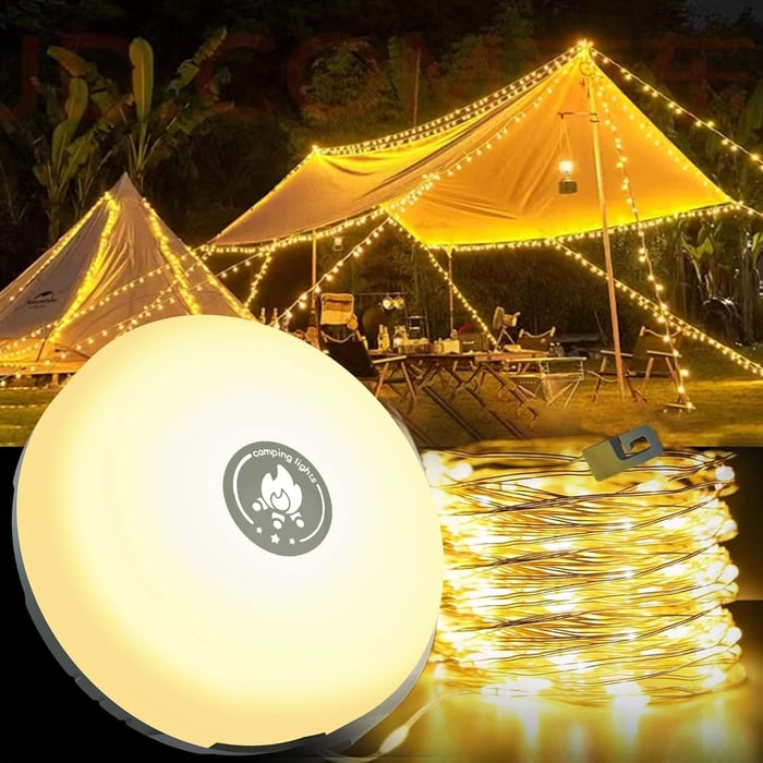 OFERTA CALIENTE 45%🔥Iluminación exterior Camping Linterna Rollo Luz de ambiente