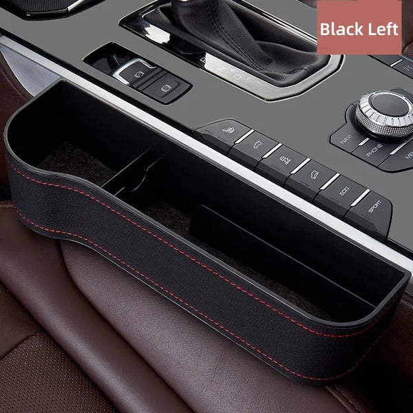 Organizador multifuncional de cuero para asiento de coche, ¡45% de descuento!
