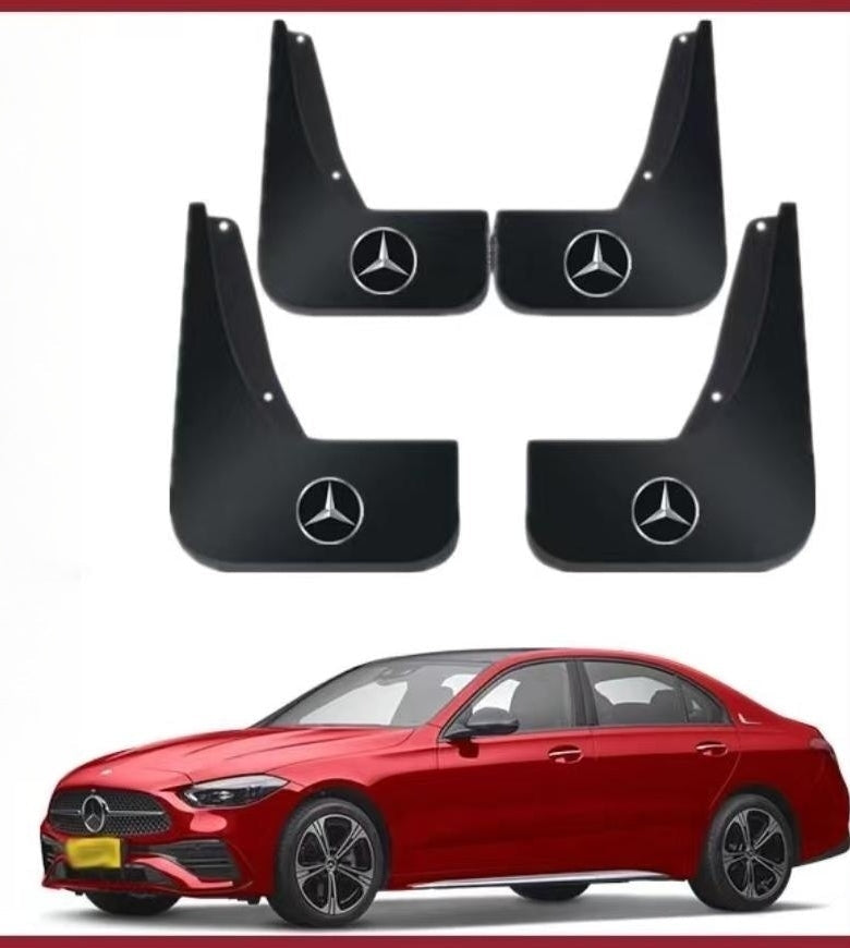 Guardabarros de pintura para coche con protección antisedimentos (4 unidades)