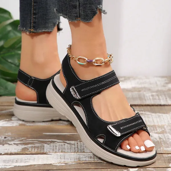❤️ Last Day Promotion 49% OFF ❤️ Women's Wide Adjustable Hiking Sandals, Orthopedic Outdoor Sandals