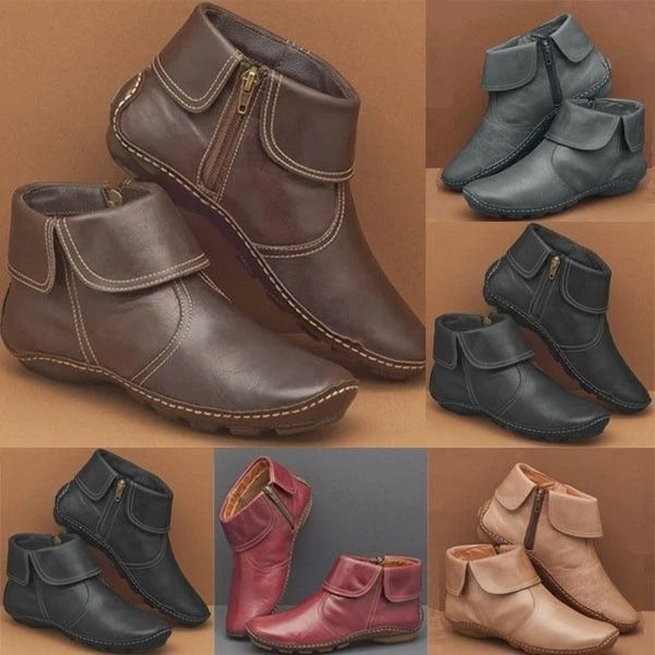 New Fall Promotion 45% Off❤️ Marlowe™ Easy-Zip Roomy-Toe Ankle Boots