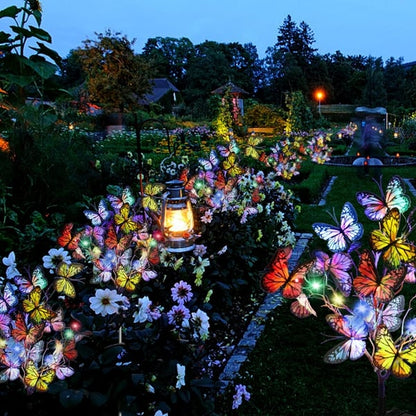 Solar Outdoor Butterfly Lights