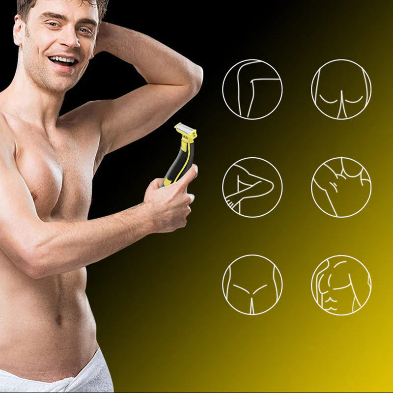 VENTA CALIENTE 45% DE DESCUENTO🔥 Afeitadora de cuerpo completo para uso en seco y húmedo