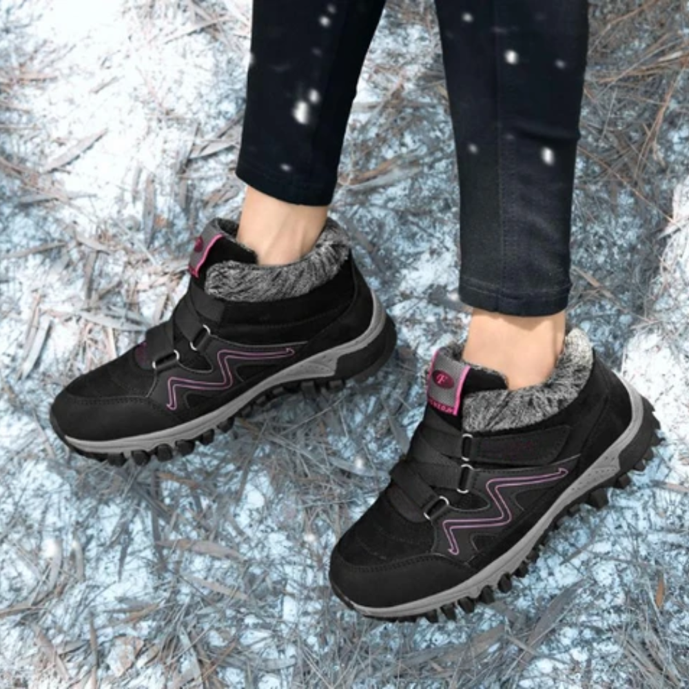 🎄Winter Promotion 45%❤️ SnowEase™ Women’s Waterproof Orthopedic Snow Boots