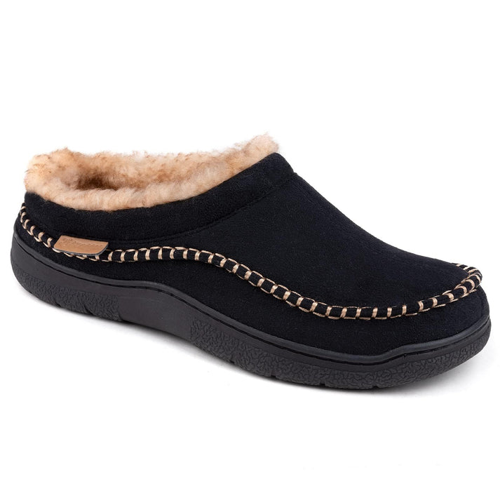 🎁Christmas Promotion 50% Off🎄Men's Non-Slip Warm Plush Wide Toes Slip-On Slippers