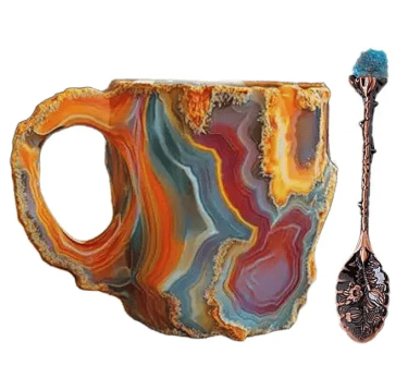 🎁 Last day 49% OFF -2024 New Mineral Crystal Coffee Mugs