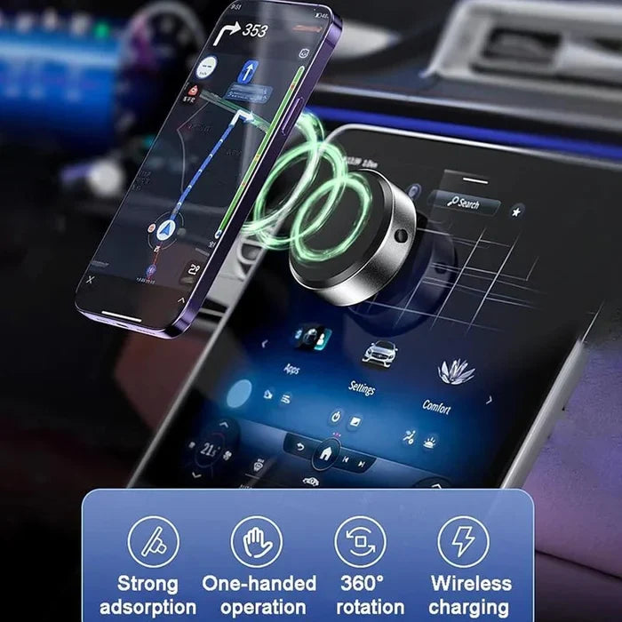 OFERTA CALIENTE 45% DE DESCUENTO🔥Soporte para teléfono de doble cara: Innovador diseño de ventosa doble y magnético