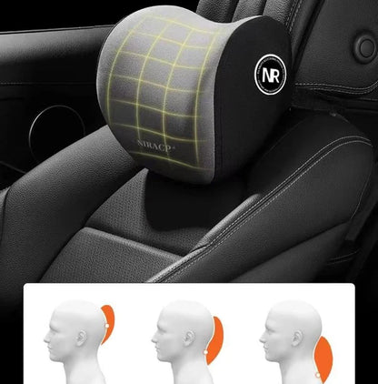 OFERTA CALIENTE 45% DE DESCUENTO🎁 Cojín para reposacabezas y soporte lumbar de coche [Ajuste universal]