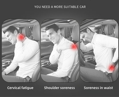 REBAJAS 45%🔥 Reposacabezas y soporte lumbar de primera clase para coche [Ajuste universal]