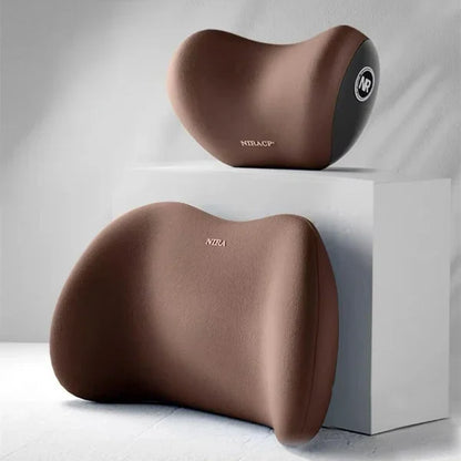 OFERTA CALIENTE 45% DE DESCUENTO🎁 Cojín para reposacabezas y soporte lumbar de coche [Ajuste universal]