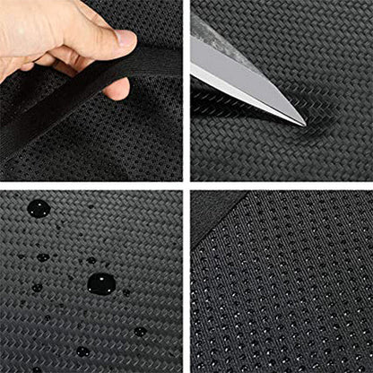 Car Carbon FiberCentral Armrest Protective Cover