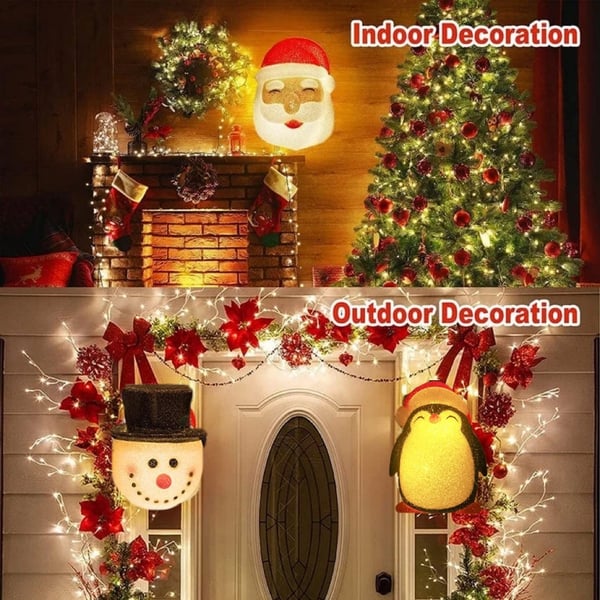 Snowman Porch Light Covers