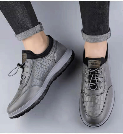 🔥Limited Time Offer 49% OFF🔥Men's Classic Textured Leather Casual Shoes