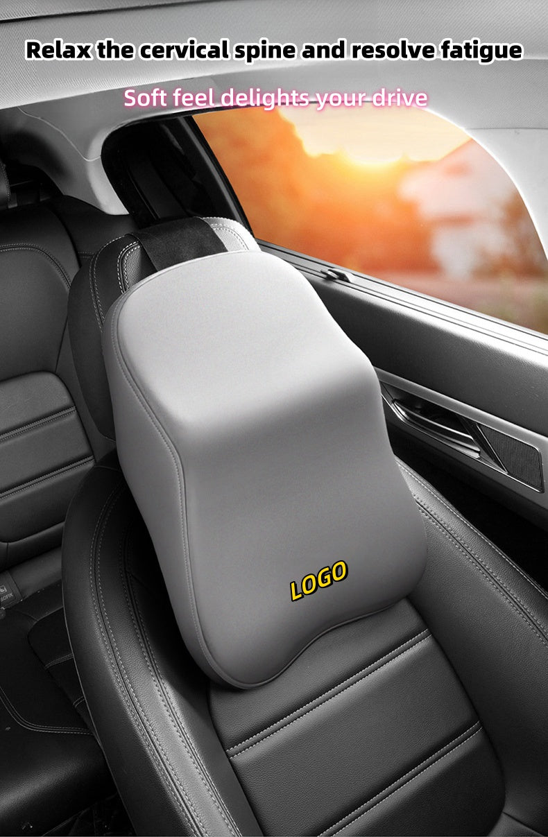 REBAJAS 45%🔥 Reposacabezas y soporte lumbar de primera clase para coche [Ajuste universal]