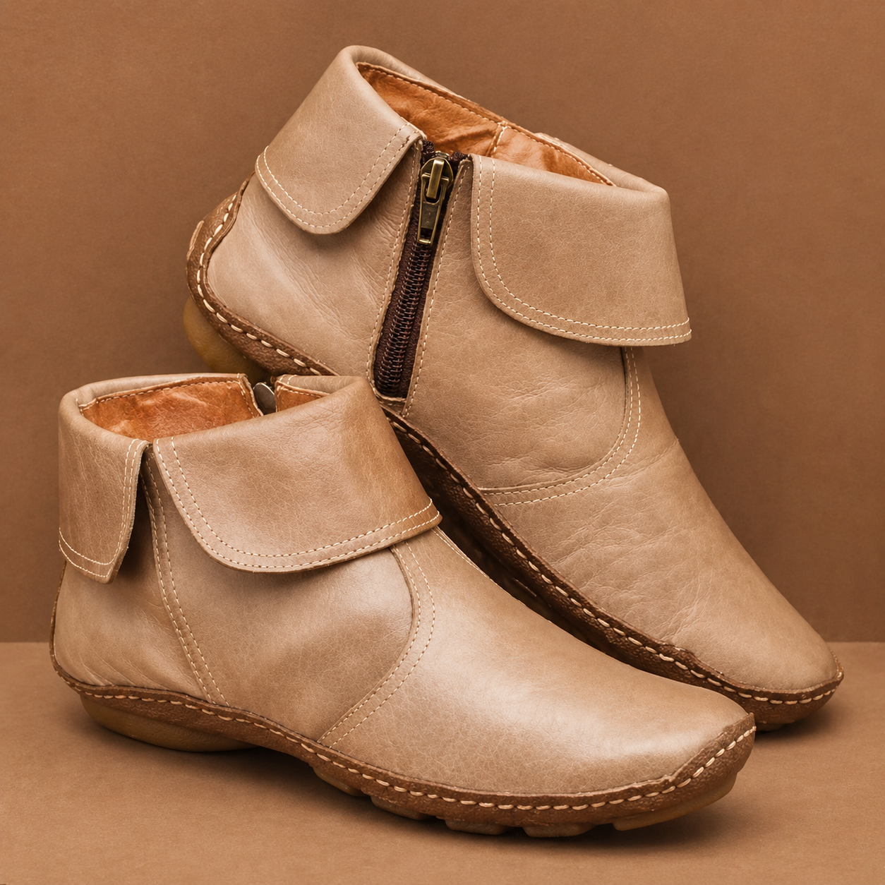 New Fall Promotion 45% Off❤️ Marlowe™ Easy-Zip Roomy-Toe Ankle Boots