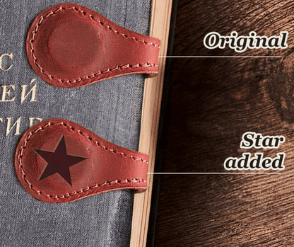 50% Off for Book Lovers🎁 Personalized Magnetic Leather Bookmark [Buy More Save More]