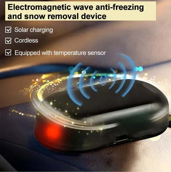 🎁Christmas Promotion 50% Off❄️Car's Electromagnetic Wave Anti-freezing and Snow Removal Device