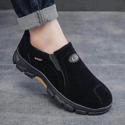 On This Week Sale Off 70%🎁 Men's Orthopedic Ankle Support Wide Toe Arch Support Slip-On Loafers Shoes