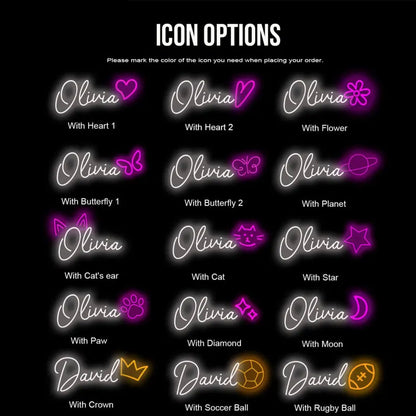 Early Black Friday Sale🔥 WOWBNeon™ Custom Neon Sign Personalised LED Neon Lighting Kids Gift Ideas