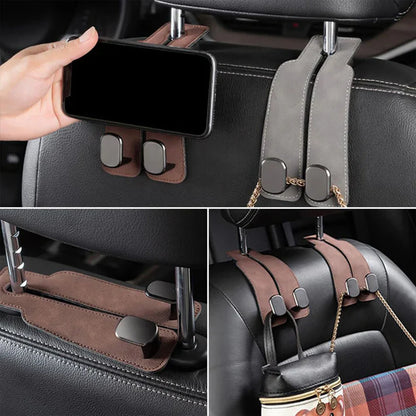 Car Seat Back Storage Hook - Double Hook Holder for Convenient Storage